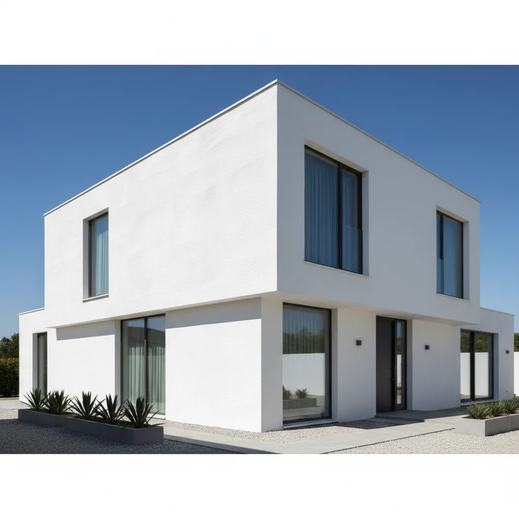 Isolation extérieure d'une villa pour la performance énergétique